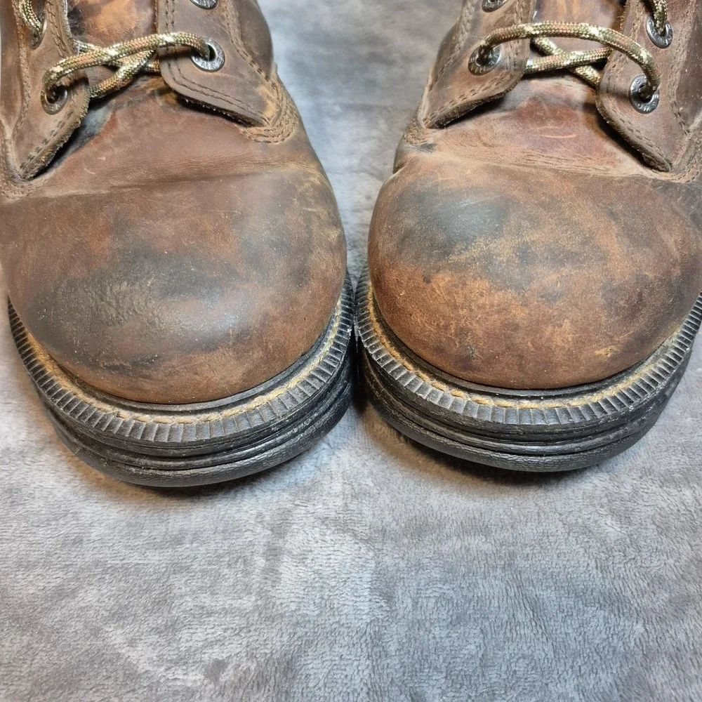 Wolverine Boots Mens 12 Brown Leather Hellcat UltraSpring Waterproof 6